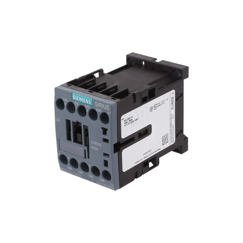 Contactor 4-pol 24VAC 10A | Electronic-mag.ro | Componente Electronice