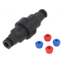 Conector Ethernet Ecranat IP68 Cat 5e Buccaneer | Electronic-mag.ro | Componente Electronice