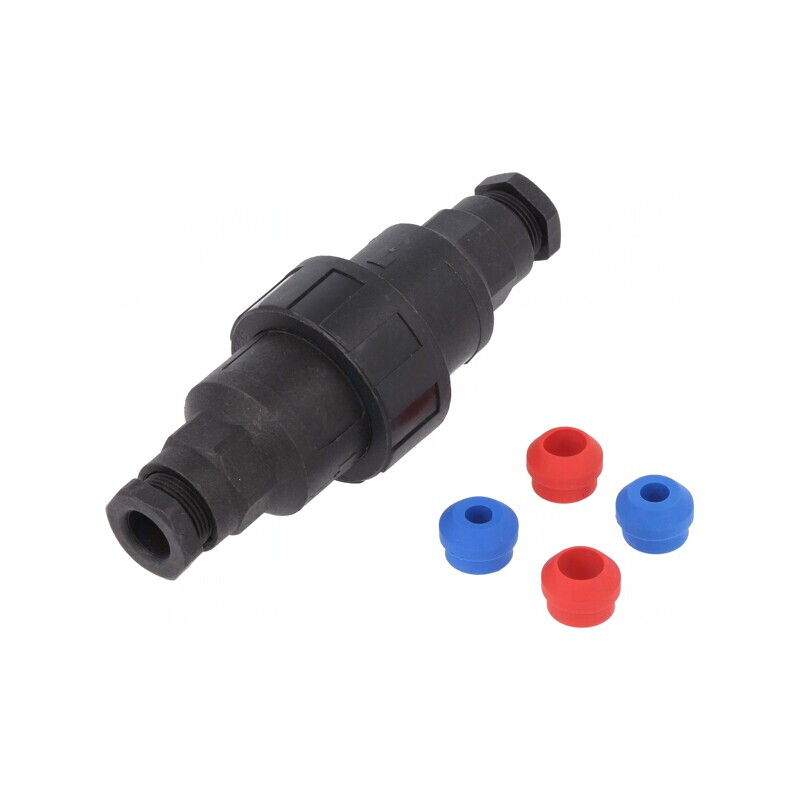 Conector Ethernet Ecranat IP68 Cat 5e Buccaneer | Electronic-mag.ro | Componente Electronice