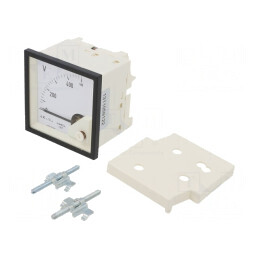 Voltmetru de Panou True RMS 0-500V 40-72Hz | Electronic-mag.ro | Componente Electronice