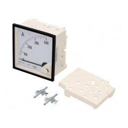 Ampermetru Panou AC 0-400A True RMS Clasa 1.5 40-72Hz | Electronic-mag.ro | Componente Electronice
