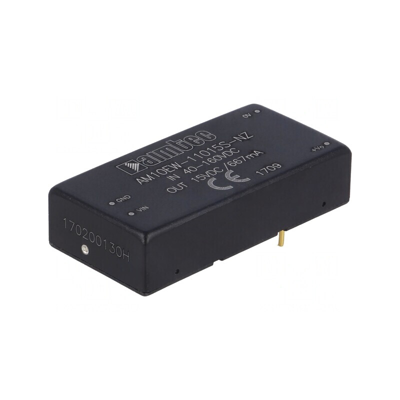 Convertor DC/DC 10W 40-160V la 15V 0,667A | Electronic-mag.ro | Componente Electronice Convertor DC/DC 10W 40-160V la 15V 0,667A | Electronic-mag.ro | Componente Electronice
