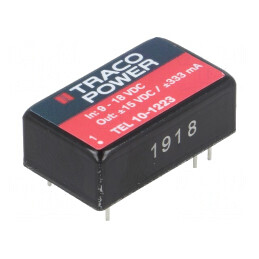 Convertor DC/DC 10W 9-18V la 15V/-15V | Electronic-mag.ro | Componente Electronice