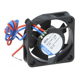 Ventilator: DC | axial | 5VDC | 25x25x8mm | 2,04m3/h | 5dBA | rulment | 255M