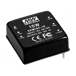 Convertor DC/DC 15W 18-36V la 5V 3000mA | Electronic-mag.ro | Componente Electronice