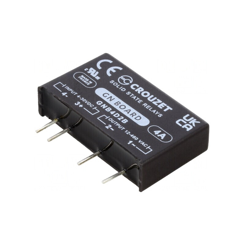 Releu semiconductor 4÷30VDC 4A GNB4D2B | Electronic-mag.ro | Componente Electronice