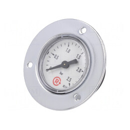 Manometru 0-2.5bar 40mm Lichide și Gaze Neagresive | Electronic-mag.ro | Componente Electronice