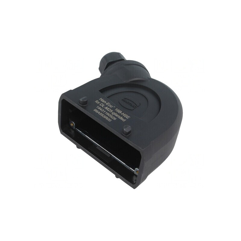 Carcasă pentru conectori HDC Han-Eco B 16B M25 | Electronic-mag.ro | Componente Electronice