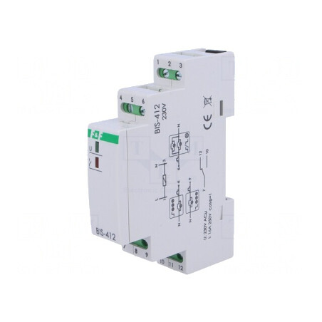 Releu Bistabil de Impulsuri SPDT 16A 230V IP20 | Electronic-mag.ro | Componente Electronice