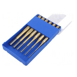 Kit Poansoane Scoatere Dibluri Bolțuri Șplinturi 6 Bucăți | Electronic-mag.ro | Componente Electronice