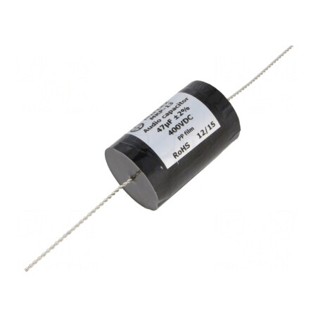 Condensator Polipropilenă 47uF 400VDC THT | Electronic-mag.ro | Componente Electronice