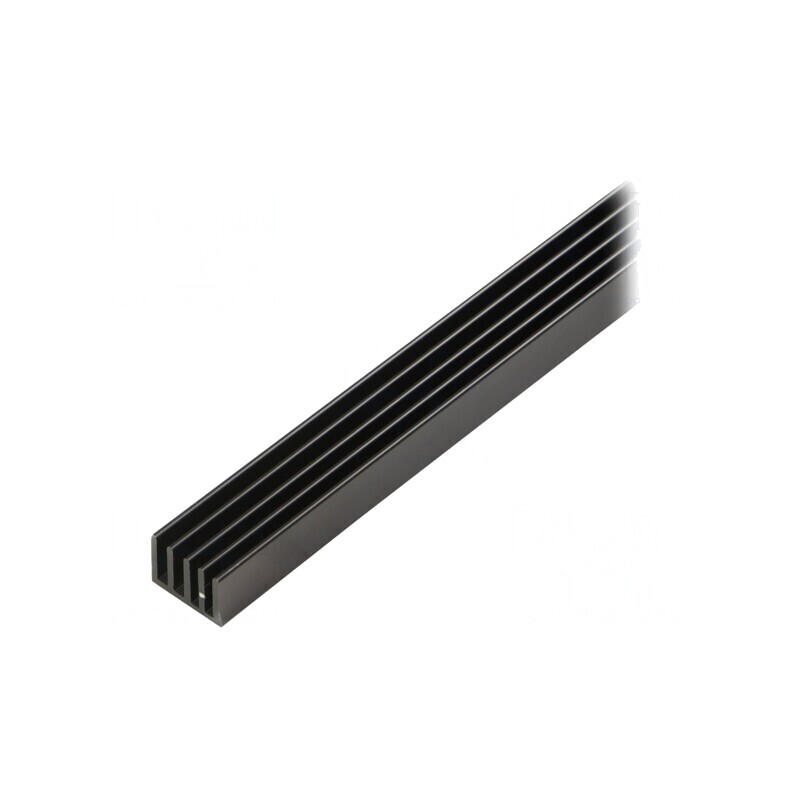Radiator Extrudat cu Aripioare Negru 1000x19x14mm | Electronic-mag.ro | Componente Electronice Radiator Extrudat cu Aripioare Negru 1000x19x14mm | Electronic-mag.ro | Componente Electronice