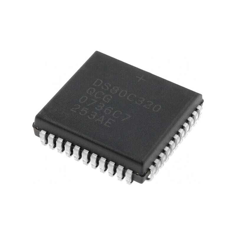 Microcontroler 8051 I2C/SPI/UART PLCC44 DS80C320-QCG | Electronic-mag.ro | Componente Electronice