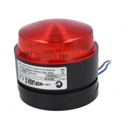 Semnalizator Luminos Roșu cu Lumină Flash X80 IP67 | Electronic-mag.ro | Componente Electronice