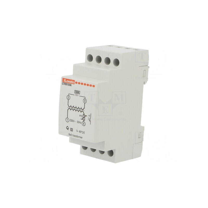Transformator de Alimentare 15VA 230VAC 12V cu Cleme | Electronic-mag.ro | Componente Electronice