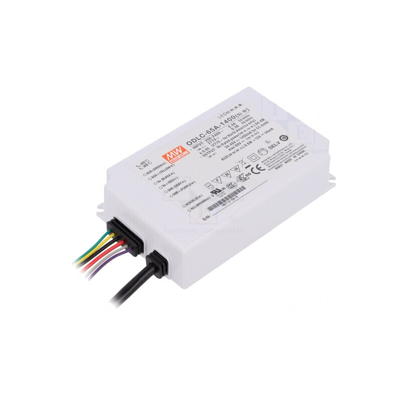 Alimentator LED 65W 34-46V 1400mA | Electronic-mag.ro | Componente Electronice