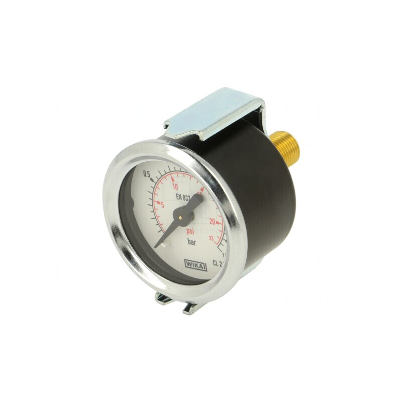 Manometru 0-1,6 bar 40mm Lichide și Gaze Neagresive | Electronic-mag.ro | Componente Electronice