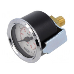 Manometru 0-4bar 40mm Lichide și Gaze Inerte | Electronic-mag.ro | Componente Electronice