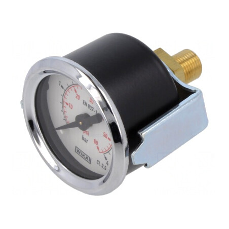 Manometru 0-4bar 40mm Lichide și Gaze Inerte | Electronic-mag.ro | Componente Electronice