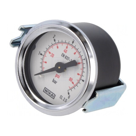 Manometru 0-6 bar 40 mm Lichide și Gaze Inerte | Electronic-mag.ro | Componente Electronice