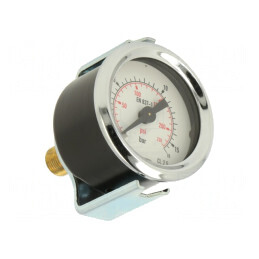 Manometru 0-16 Bar 40mm Lichide și Gaze Inerte | Electronic-mag.ro | Componente Electronice
