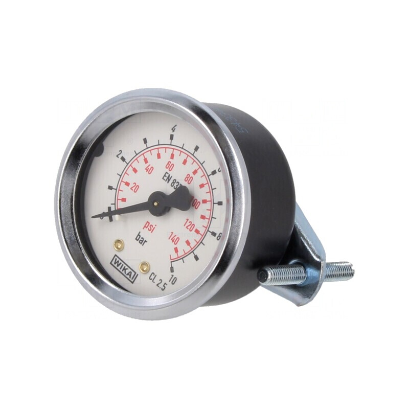 Manometru 0-10 Bar 50mm Lichide și Gaze Inerte | Electronic-mag.ro | Componente Electronice