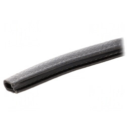 Ecran PVC Negru 10m x 14,5mm | Electronic-mag.ro | Componente Electronice
