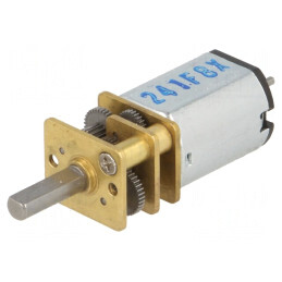 Motor DC cu Transmisie 6V 210:1 Micro Metal Gearmotor Dual | Electronic-mag.ro | Componente Electronice
