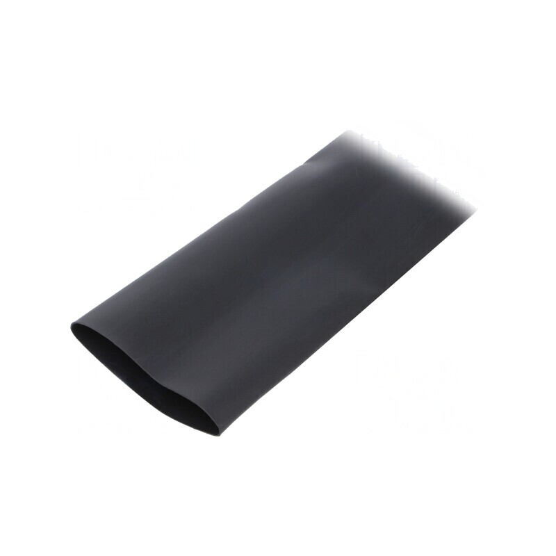 Manșon termocontractabil cu adeziv 52mm negru 1,2m | Electronic-mag.ro | Componente Electronice