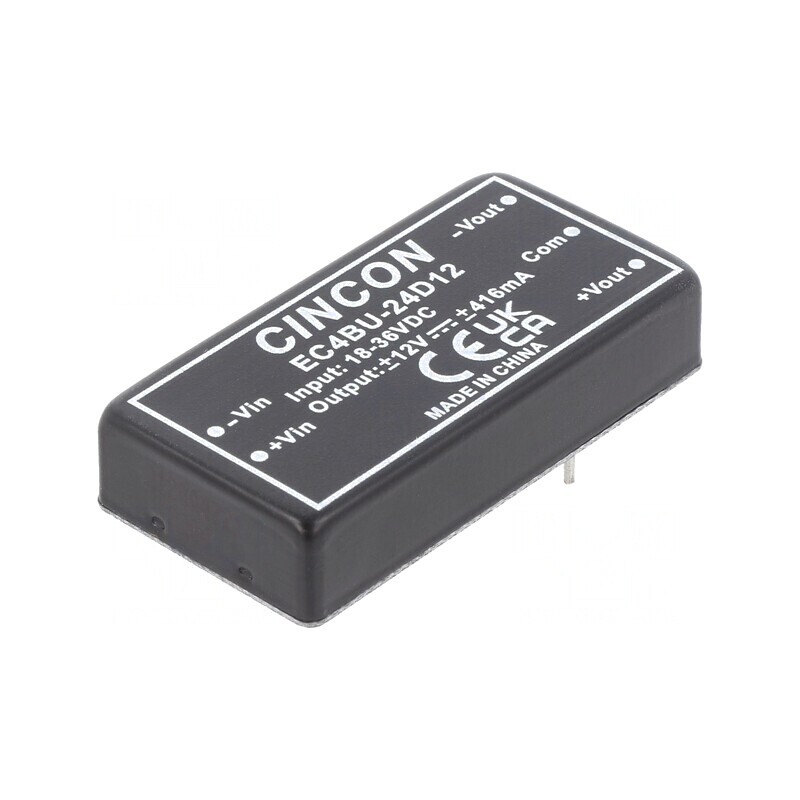 Convertor DC/DC 10W 18-36V la 12V și -12V | Electronic-mag.ro | Componente Electronice
