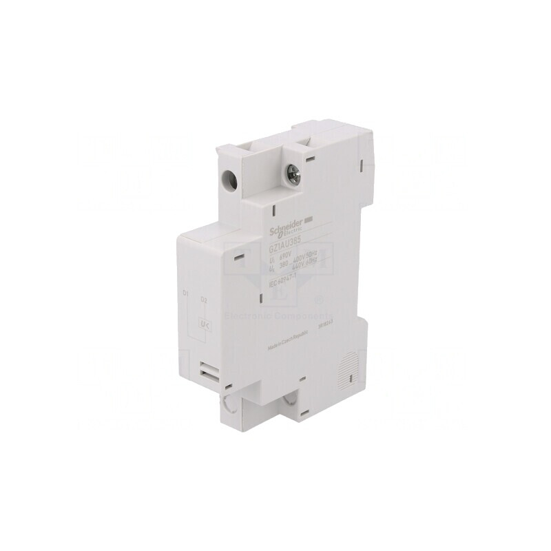 Declanșator subtensiune 380/400V lateral GZ1AU385 | Electronic-mag.ro | Componente Electronice