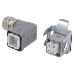 Conector HDC Tată Mamă 7 Pin A3 M20 | Electronic-mag.ro | Componente Electronice