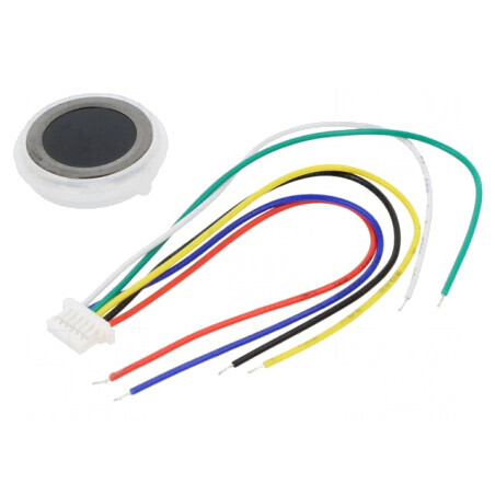 Scaner Amprente Capacitiv UART 3.3V 21mm | Electronic-mag.ro | Componente Electronice