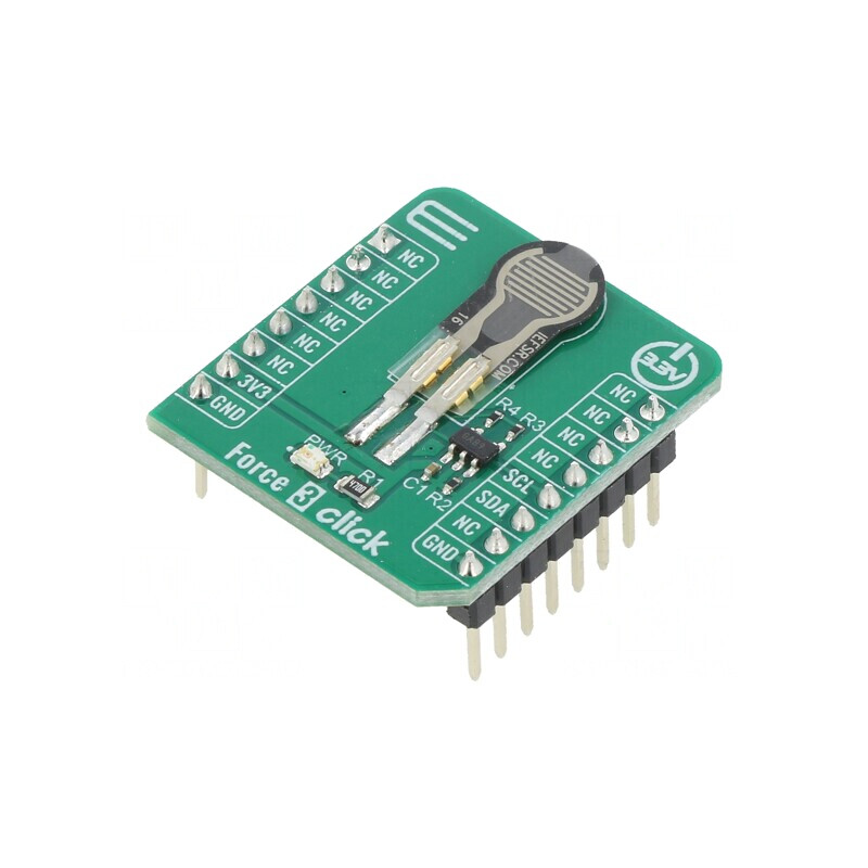 Force Measurement Click Board I2C FSR400 MCP3221 | Electronic-mag.ro | Componente Electronice