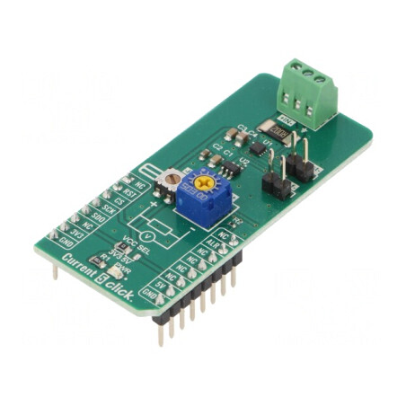 Ampermetru SPI CURRENT 5 CLICK 3,3V/5V | Electronic-mag.ro | Componente Electronice