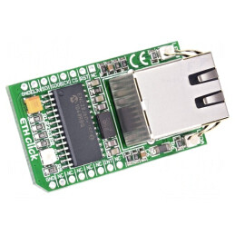 ETH CLICK - Placă Controler Ethernet SPI ENC28J60 | Electronic-mag.ro | Componente Electronice