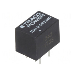 Convertor DC/DC 5W 4.5-13.2V la 15V/-15V | Electronic-mag.ro | Componente Electronice