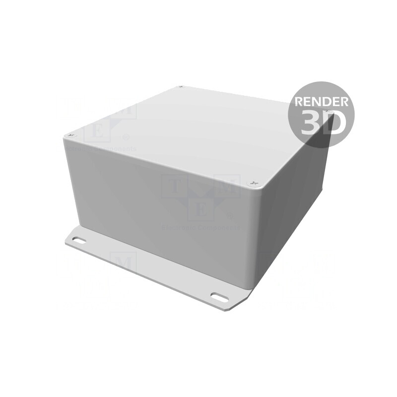 Carcasă Universală cu Lame de Fixare 119x119x59mm | Electronic-mag.ro | Componente Electronice