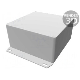 Carcasă Universală cu Lame de Fixare 119x119x59mm | Electronic-mag.ro | Componente Electronice