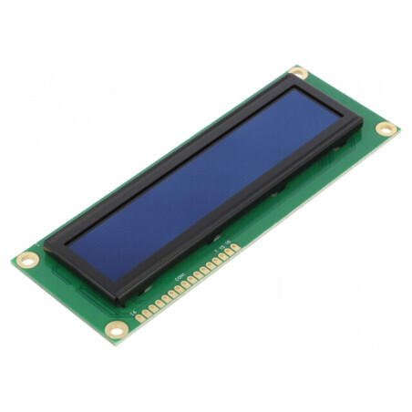 Afișaj OLED Alfanumeric 16x2 Alb 122x44x10mm | Electronic-mag.ro | Componente Electronice