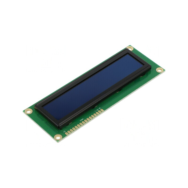 Afișaj OLED Alfanumeric 16x2 Galben 122x44x10mm | Electronic-mag.ro | Componente Electronice