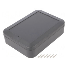 Carcasă Universală WP ABS Grafit IP67 130x175x45mm | Electronic-mag.ro | Componente Electronice