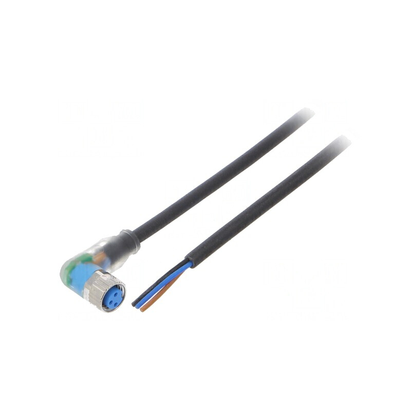 Cablu de conectare M8 3 pini unghi 5m 4A -40÷80°C | Electronic-mag.ro | Componente Electronice Cablu de conectare M8 3 pini unghi 5m 4A -40÷80°C | Electronic-mag.ro | Componente Electronice