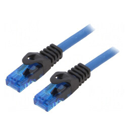 Patch Cord Cat6a U/UTP Albastru 25m 24AWG | Electronic-mag.ro | Componente Electronice