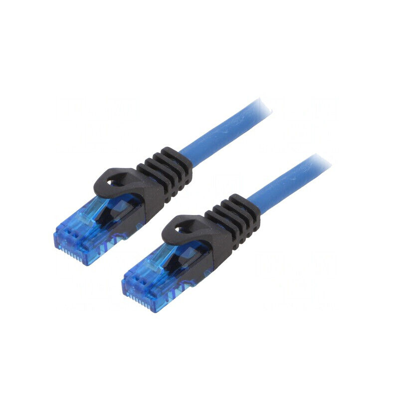 Patch Cord Cat6a U/UTP Albastru 25m 24AWG | Electronic-mag.ro | Componente Electronice