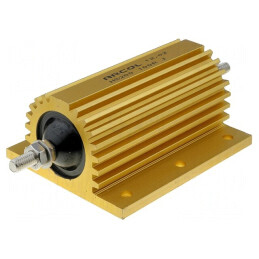 Rezistor Bobinat cu Radiator 10kΩ 200W ±1% | Electronic-mag.ro | Componente Electronice