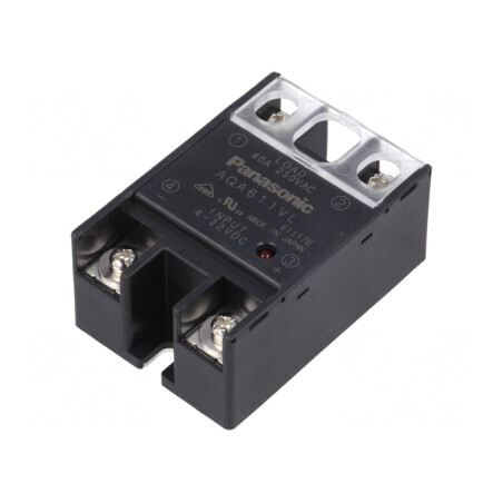 Releu Semiconductor 40A 75-250VAC 4-32VDC | Electronic-mag.ro | Componente Electronice