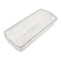 Lampă de urgență LED albă SafeLite IP65 | Electronic-mag.ro | Componente Electronice