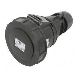Conector Alimentare AC Trifazat 32A 400V IP67 Soclu Mamă | Electronic-mag.ro | Componente Electronice
