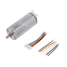 Motor DC 6V cu Codificator și Transmisie 300rpm | Electronic-mag.ro | Componente Electronice